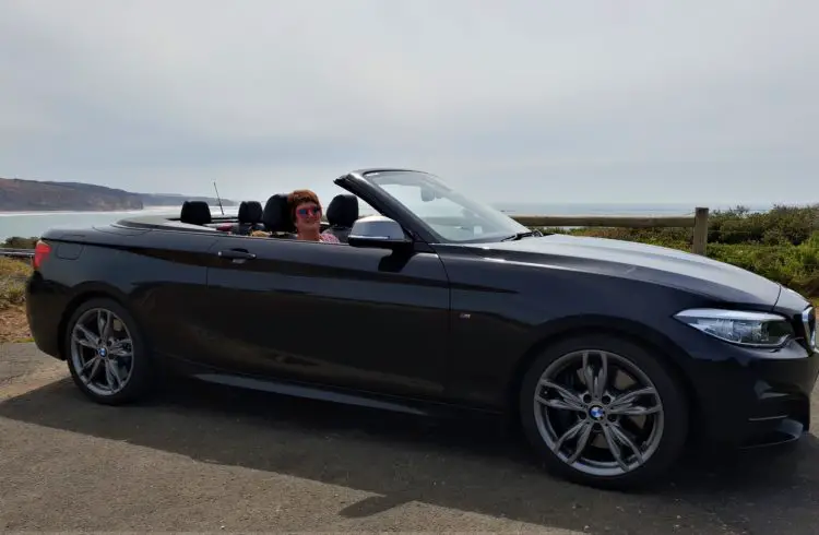 BMW Convertible - Perfect Car For The Great Ocean Road