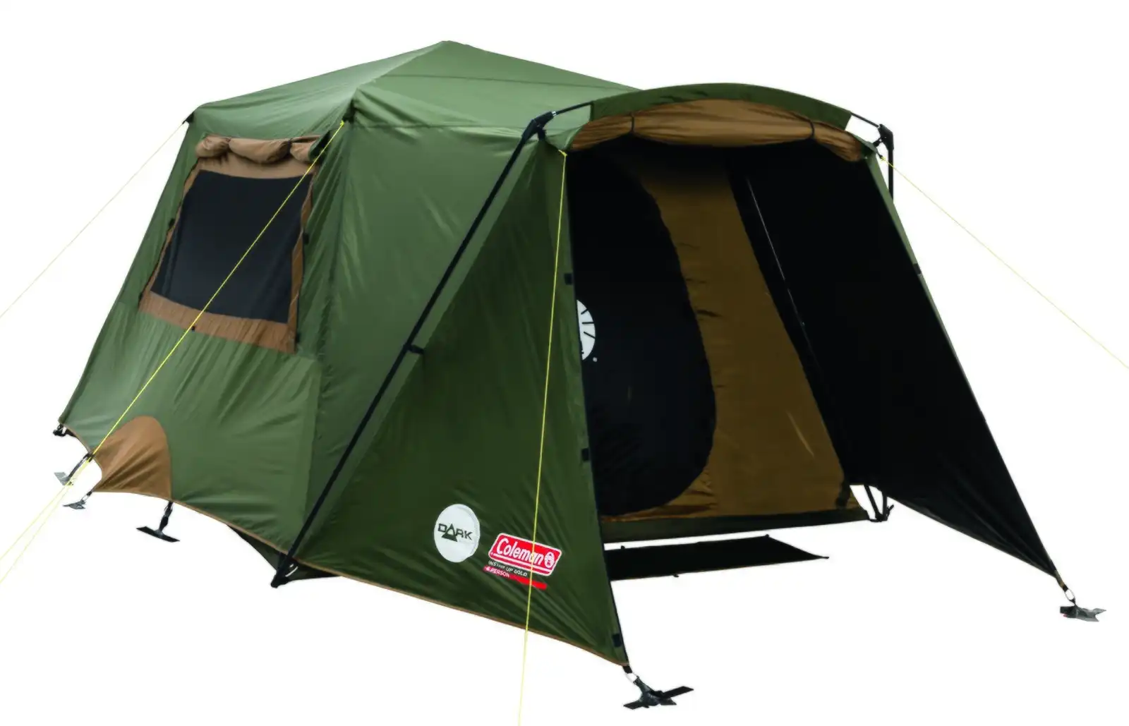 Coleman Northstar Instant Up 6 Lighted DarkRoom Tent